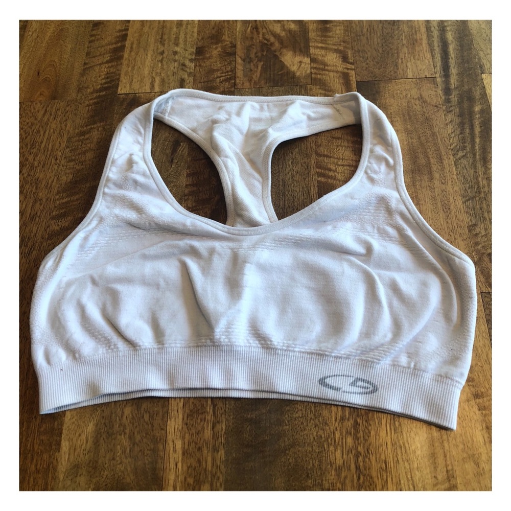 White Champion Sports Bra!